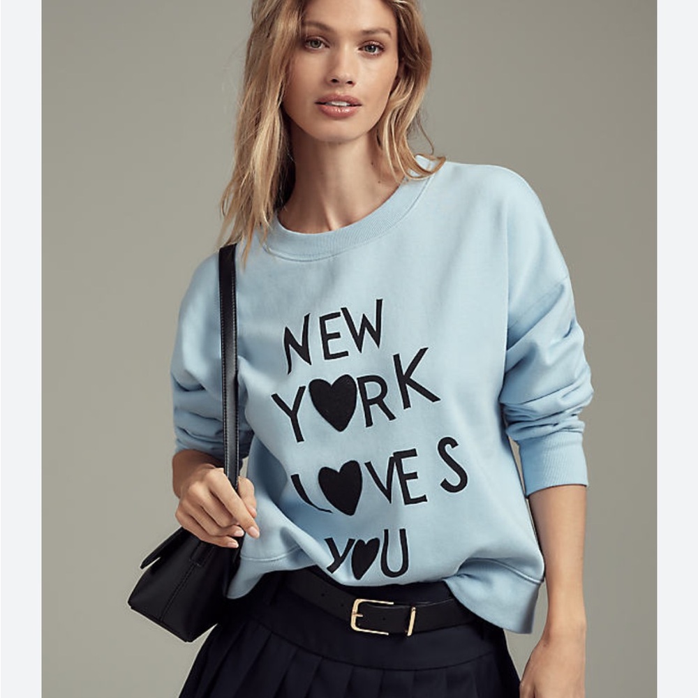 Maeve x Rebecca Mayfield X Graphic Sweatshirt